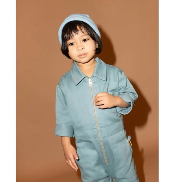 KISO APPAREL KIDS BOILER SUIT - OCEAN SOLD OUT Size 2-3 YO UNISEX - Picture 1 of 7